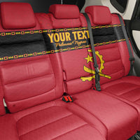 Custom Angola Football Back Car Seat Cover Avante Palancas Negras