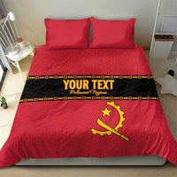 Custom Angola Football Bedding Set Avante Palancas Negras