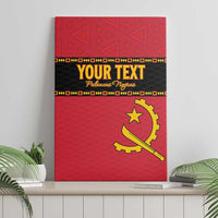 Custom Angola Football Canvas Wall Art Avante Palancas Negras