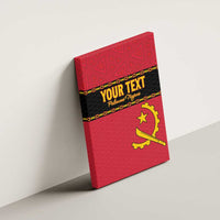 Custom Angola Football Canvas Wall Art Avante Palancas Negras