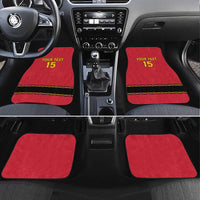 Custom Angola Football Car Mats Avante Palancas Negras