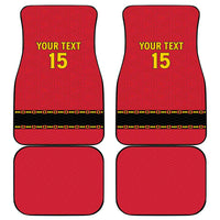 Custom Angola Football Car Mats Avante Palancas Negras