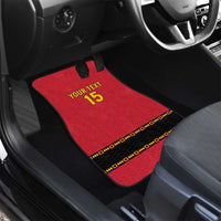 Custom Angola Football Car Mats Avante Palancas Negras