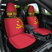 Custom Angola Football Car Seat Cover Avante Palancas Negras