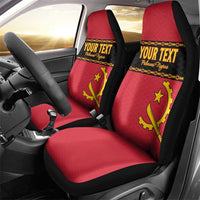 Custom Angola Football Car Seat Cover Avante Palancas Negras