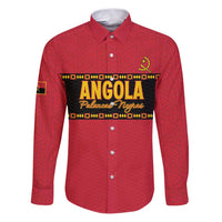 Custom Angola Football Family Matching Puletasi and Hawaiian Shirt Avante Palancas Negras