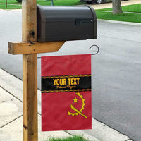 Custom Angola Football Garden Flag Avante Palancas Negras