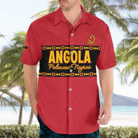 Custom Angola Football Hawaiian Shirt Avante Palancas Negras