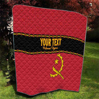 Custom Angola Football Quilt Avante Palancas Negras