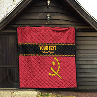 Custom Angola Football Quilt Avante Palancas Negras