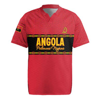 Custom Angola Football Rugby Jersey Avante Palancas Negras