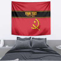 Custom Angola Football Tapestry Avante Palancas Negras