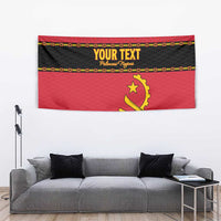 Custom Angola Football Tapestry Avante Palancas Negras