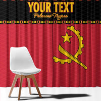 Custom Angola Football Window Curtain Avante Palancas Negras