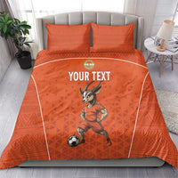 Custom Niger Football Bedding Set Allez les Menas On Va Gagner