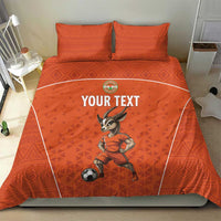 Custom Niger Football Bedding Set Allez les Menas On Va Gagner