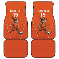 Custom Niger Football Car Mats Allez les Menas On Va Gagner