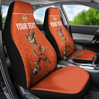 Custom Niger Football Car Seat Cover Allez les Menas On Va Gagner