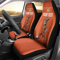 Custom Niger Football Car Seat Cover Allez les Menas On Va Gagner