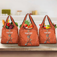 Custom Niger Football Grocery Bag Allez les Menas On Va Gagner