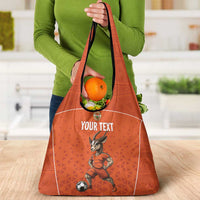 Custom Niger Football Grocery Bag Allez les Menas On Va Gagner