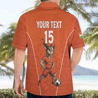 Custom Niger Football Hawaiian Shirt Allez les Menas On Va Gagner