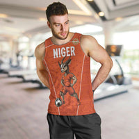 Custom Niger Football Men Tank Top Allez les Menas On Va Gagner