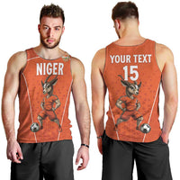 Custom Niger Football Men Tank Top Allez les Menas On Va Gagner