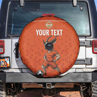 Custom Niger Football Spare Tire Cover Allez les Menas On Va Gagner