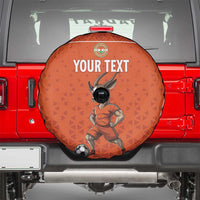 Custom Niger Football Spare Tire Cover Allez les Menas On Va Gagner