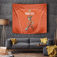 Custom Niger Football Tapestry Allez les Menas On Va Gagner