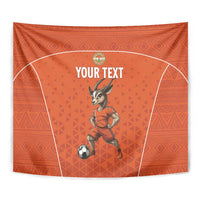 Custom Niger Football Tapestry Allez les Menas On Va Gagner