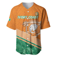 Ivory Coast Rugby Custom Baseball Jersey Allez Les Elephants
