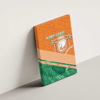 Ivory Coast Rugby Custom Canvas Wall Art Allez Les Elephants