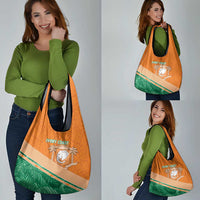 Ivory Coast Rugby Custom Grocery Bag Allez Les Elephants