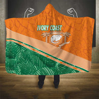 Ivory Coast Rugby Custom Hooded Blanket Allez Les Elephants