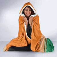 Ivory Coast Rugby Custom Hooded Blanket Allez Les Elephants