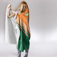 Ivory Coast Rugby Custom Hooded Blanket Allez Les Elephants