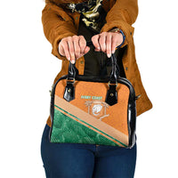 Ivory Coast Rugby Custom Shoulder Handbag Allez Les Elephants