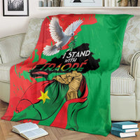 Traore Burkina Faso Blanket I Stand With Traore