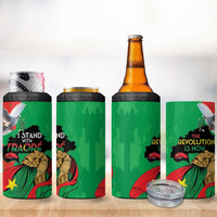 Traore Burkina Faso 4 in 1 Can Cooler Tumbler I Stand With Traore