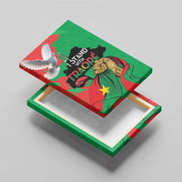 Traore Burkina Faso Canvas Wall Art I Stand With Traore