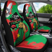 Traore Burkina Faso Car Seat Cover I Stand With Traore