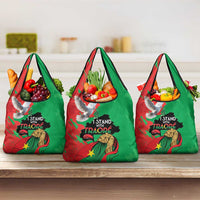 Traore Burkina Faso Grocery Bag I Stand With Traore