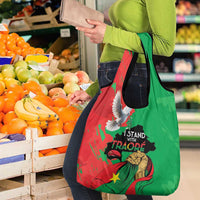 Traore Burkina Faso Grocery Bag I Stand With Traore