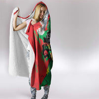 Traore Burkina Faso Hooded Blanket I Stand With Traore