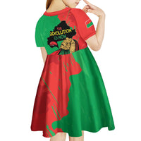 Traore Burkina Faso Kid Short Sleeve Dress I Stand With Traore