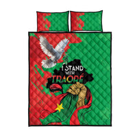 Traore Burkina Faso Quilt Bed Set I Stand With Traore
