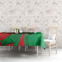 Traore Burkina Faso Tablecloth I Stand With Traore