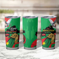 Traore Burkina Faso Tumbler Cup I Stand With Traore